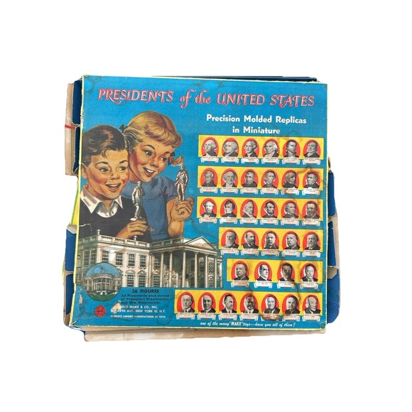 Other - LOUIS MARX & Co. 1955 Presidents Of The United States Complete With Booklets